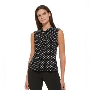 TOMMY HILFIGER
Polka Dot Sleeveless Top